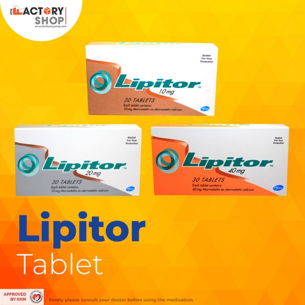 Lipitor 10mg/20mg/40mg/80mg