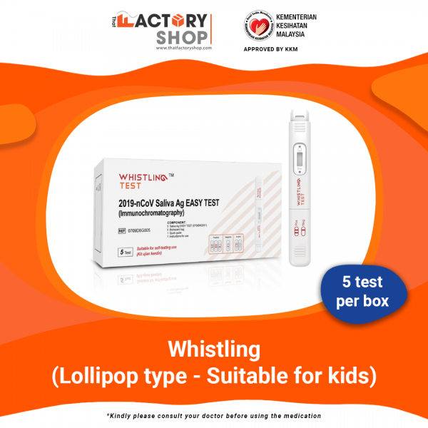 Whistling (Lollipop type – Suitable for kids)