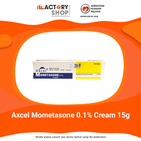 Axcel Mometasone 0.1% Cream 15g