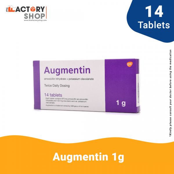 Augmentin 1g (14 tablets)
