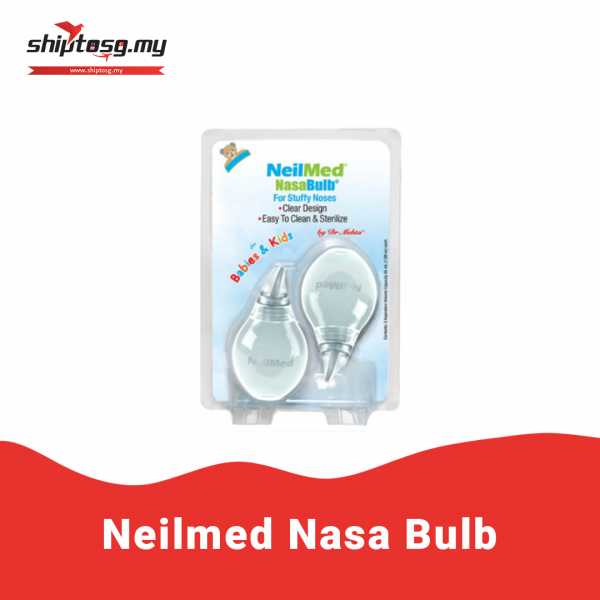 NeilMed Nasabulb Clear Nasal Aspirator (2 pieces)