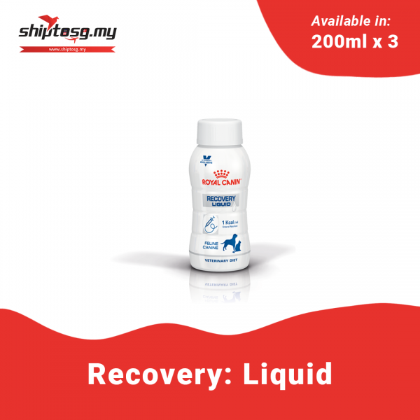 Royal Canin Recovery Dogs (Liquid) 3*200ml