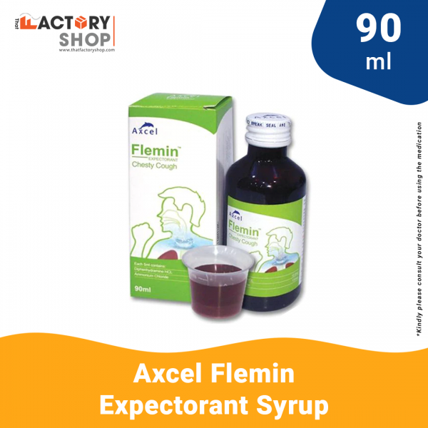 Axcel Flemin Expectorant Syrup 90ml