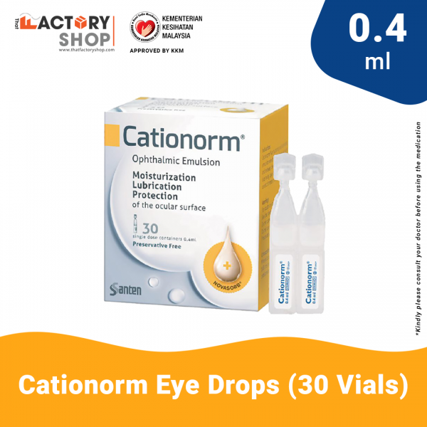 Cationorm Eye Drops 30*0.4ml