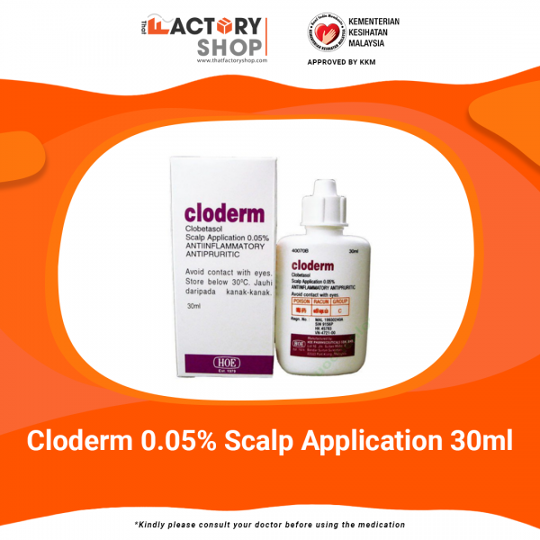 Cloderm 0.05% Scalp Application 30ml