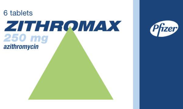 Zithromax 250mg 6 capsules