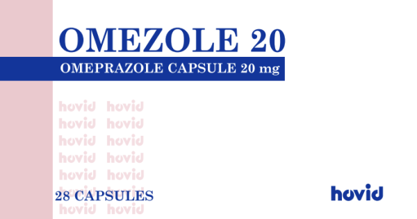 Hovid Omezole 20mg 28 capules