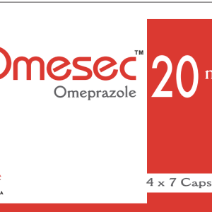 Omesec 20mg 28 capsules