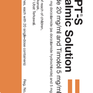 Cosopt-s Ophthalmic Solution 0.2ML X 60