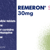 Remeron 30 tablets